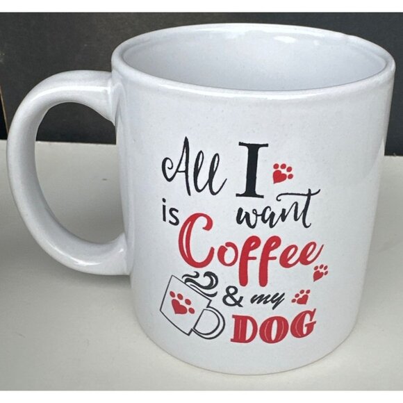 Greenbrier International, Inc. Set of 3 Ceramic Dog Themed Coffee Mugs 4" Tall - Picture 7 of 16